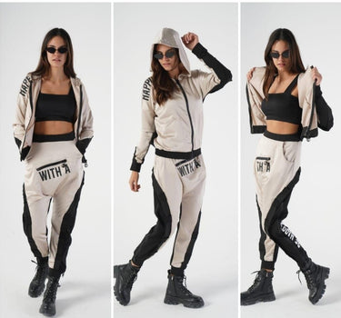 Stylish joggers jacket  set